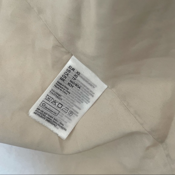 H&M Sherpa teddy coat cream size xs - Picture 5 of 9